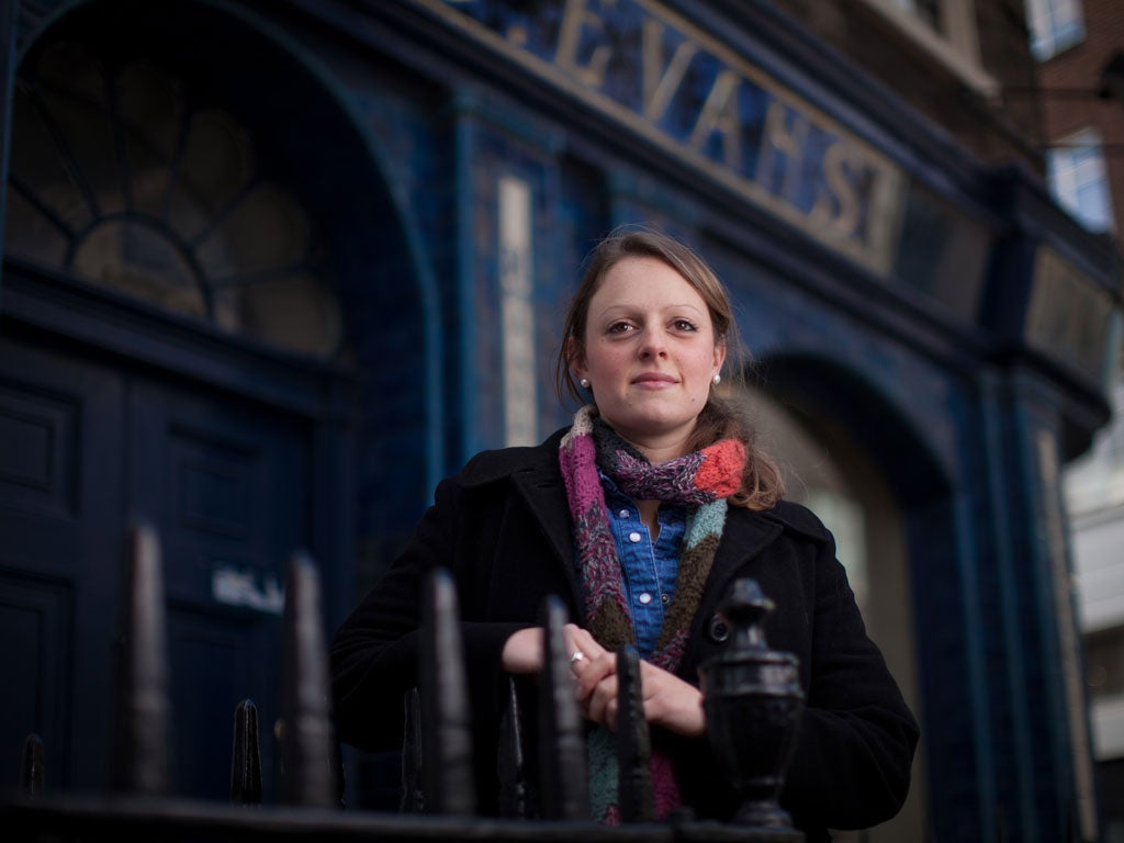 Alice Clark, 24, wants to make herself financially secure by the time she is 30