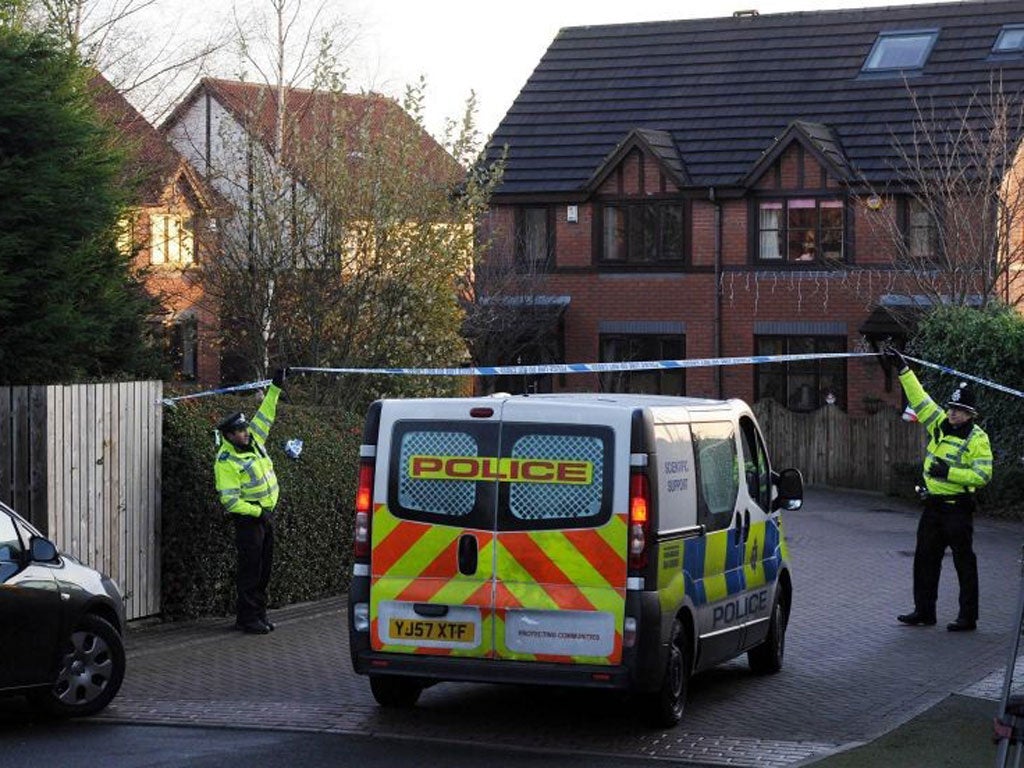 Officers were called to the street near the centre of Pudsey, Leeds, late yesterday afternoon
