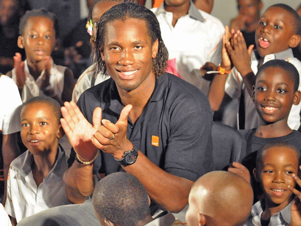 Drogba has been selected for a global humanitarian award