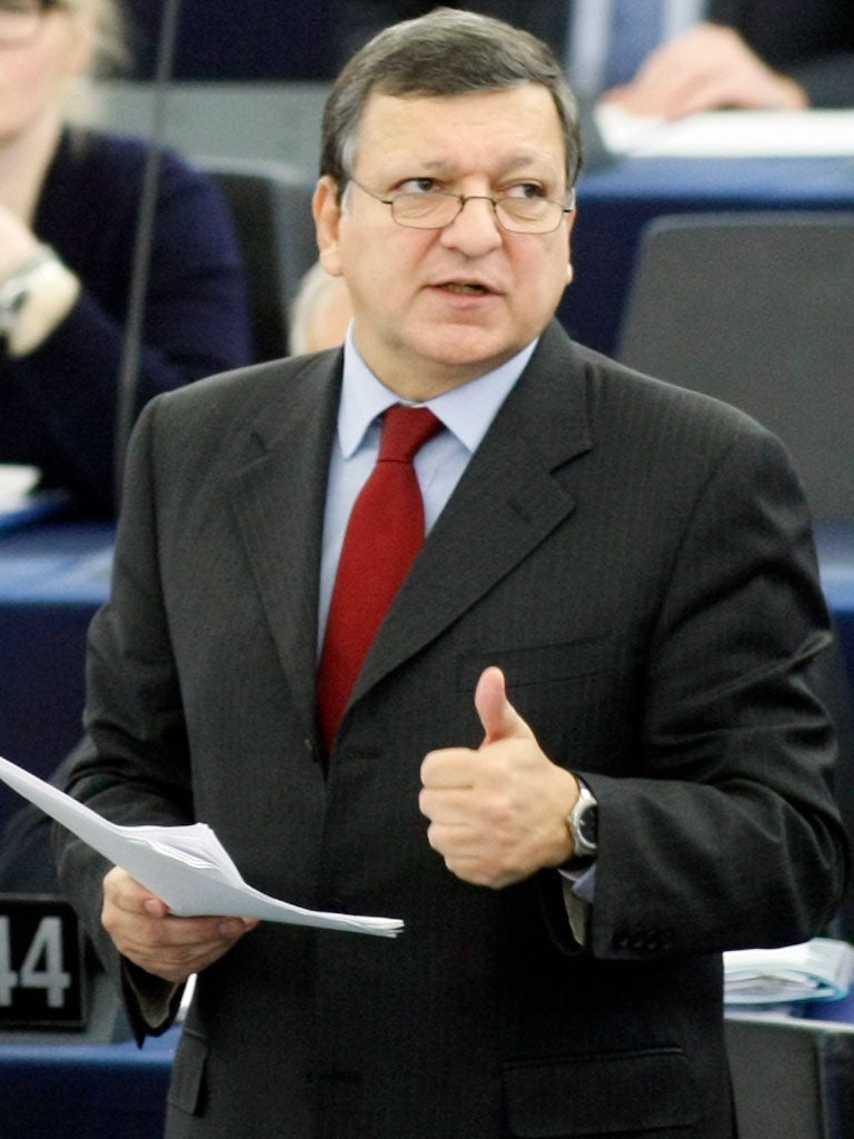 Jose Manuel Barroso called today for an end to the 'constant drama' about the single currency