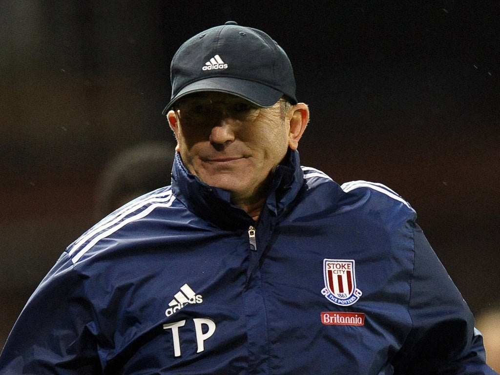 Tony Pulis has already seen his Stoke side qualify for the next stage of the Europa League