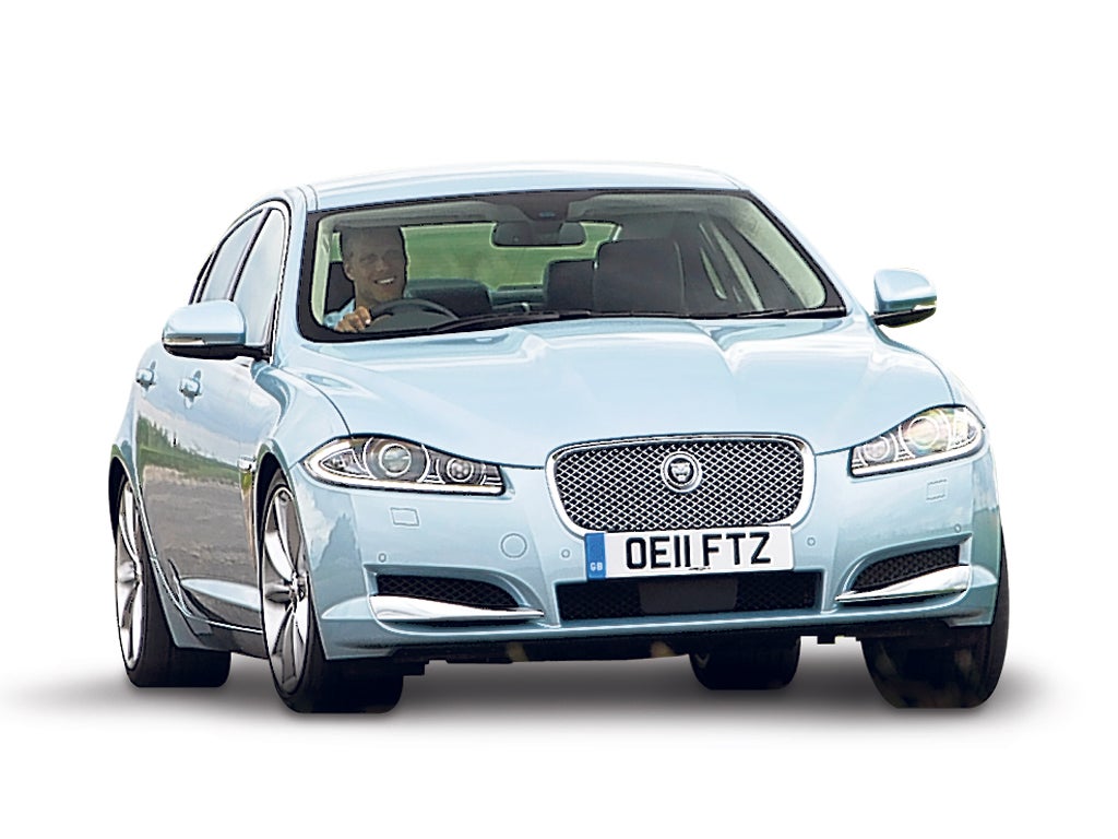 Jaguar XF: The new version carries a much smaller 2.2-litre, single-turbo, four cylinder diesel