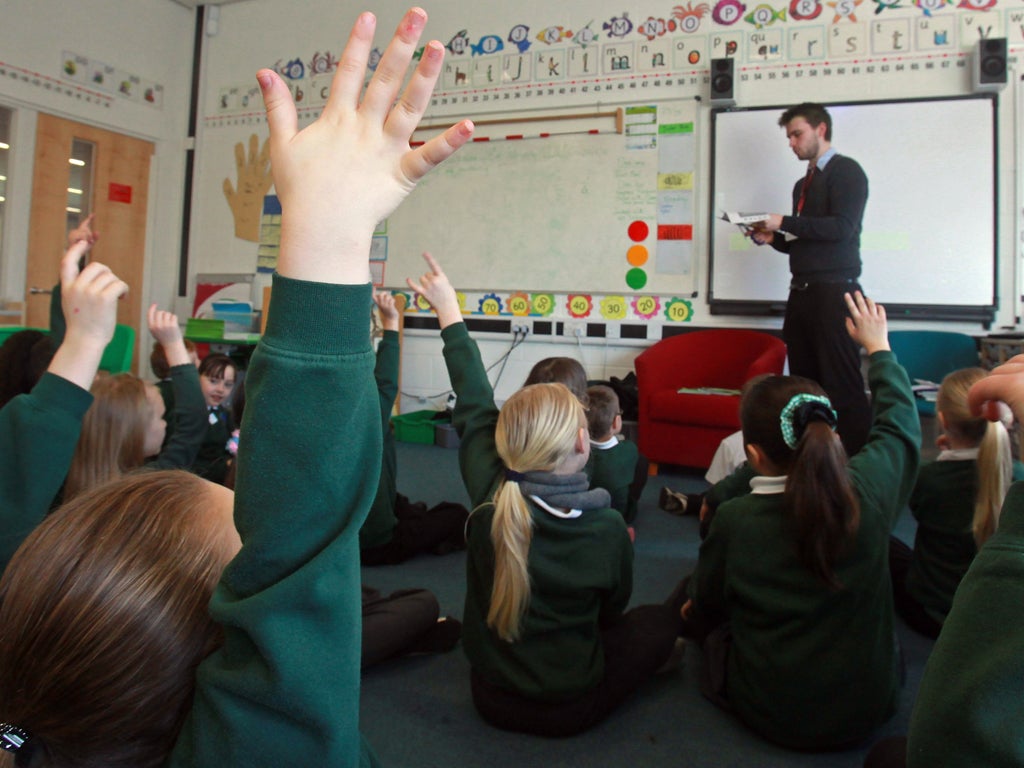 The figures were disclosed in primary school league tables published today