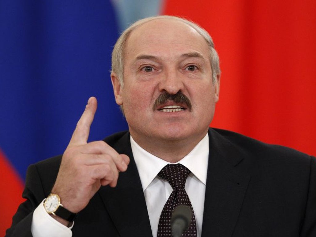 Belarus' President Alexander Lukashenko