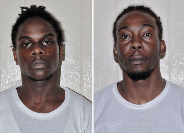 <p>Avie Howell (left) and Kaniel Martin were jailed for life today</p>