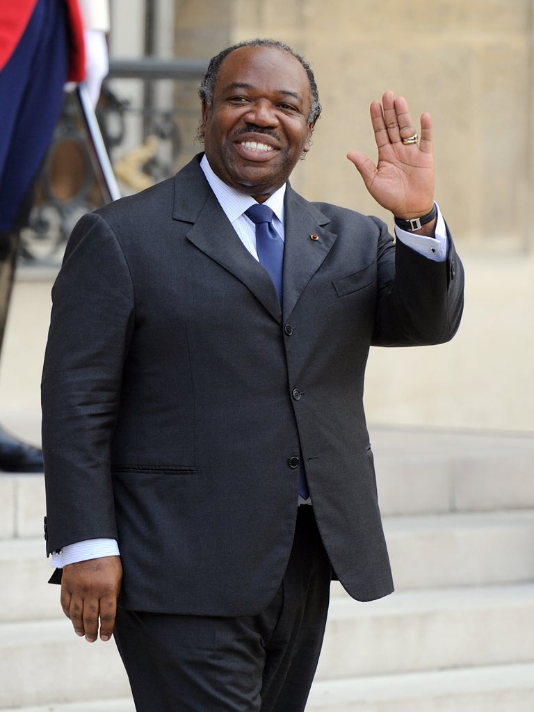 Gabon's President Ali Bongo