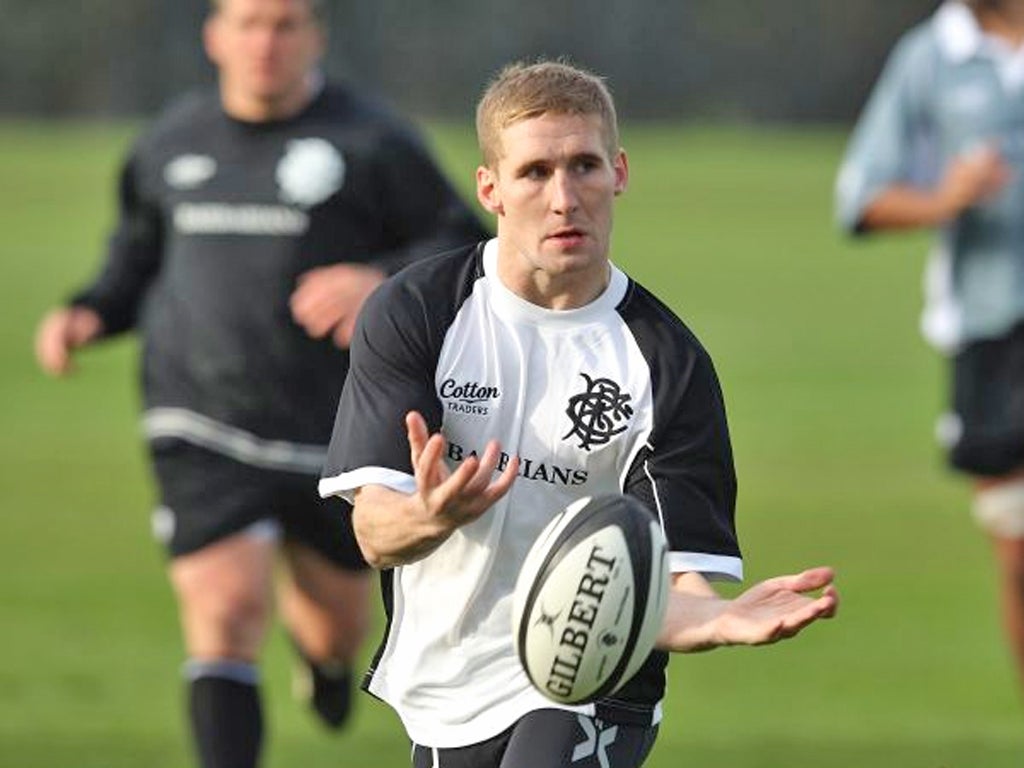 Little league: Sam Tomkins could be a miniature marvel in rugby union