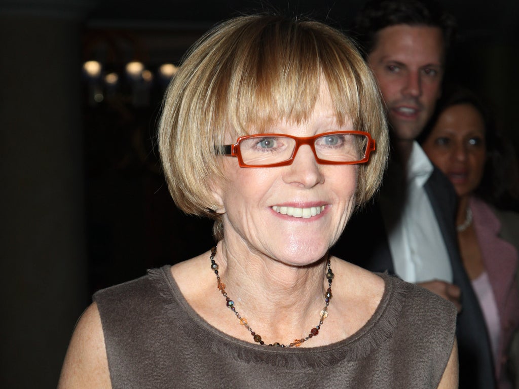 Television presenter Anne Robinson