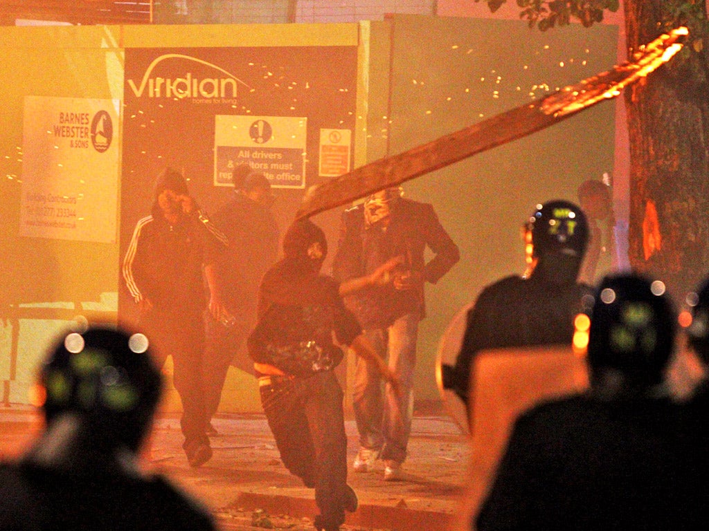 <p>Flashpoint: Twitter was a key tool for following the August riots</p>