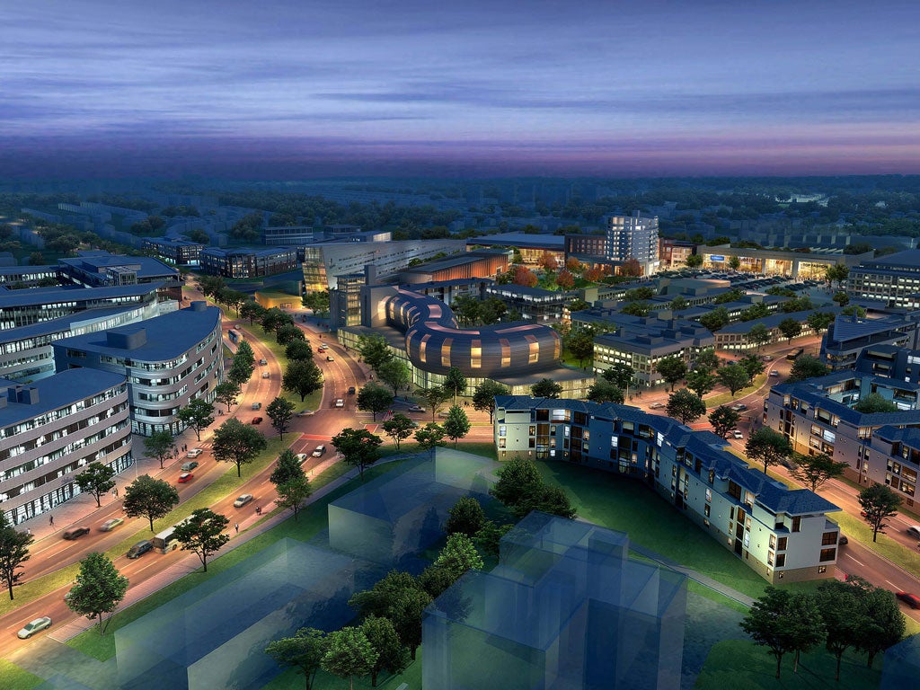 Plans for the new development