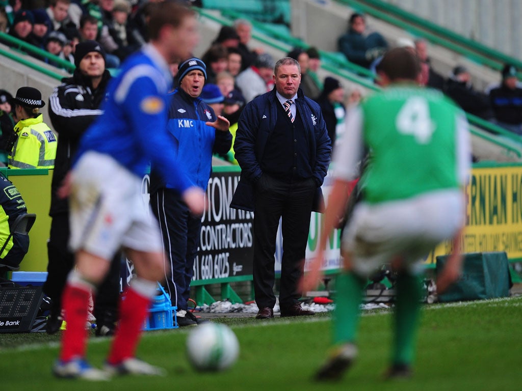 Ally McCoist is desperate for his Rangers side to sign Scott Allan from Dundee United