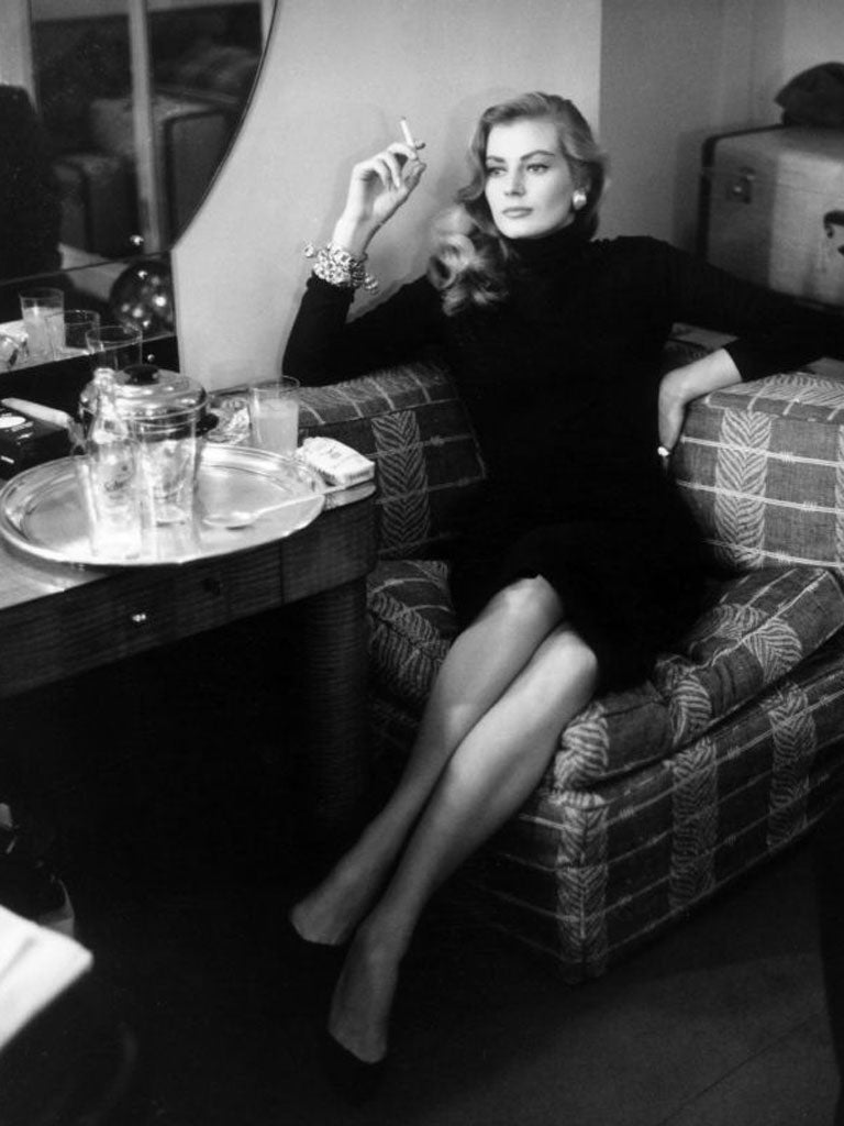 Anita Ekberg's career went into decline after La Dolce Vita