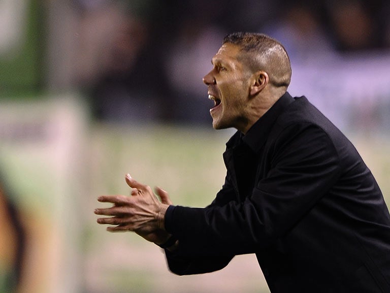 Diego Simeone quit Racing Club earlier this week