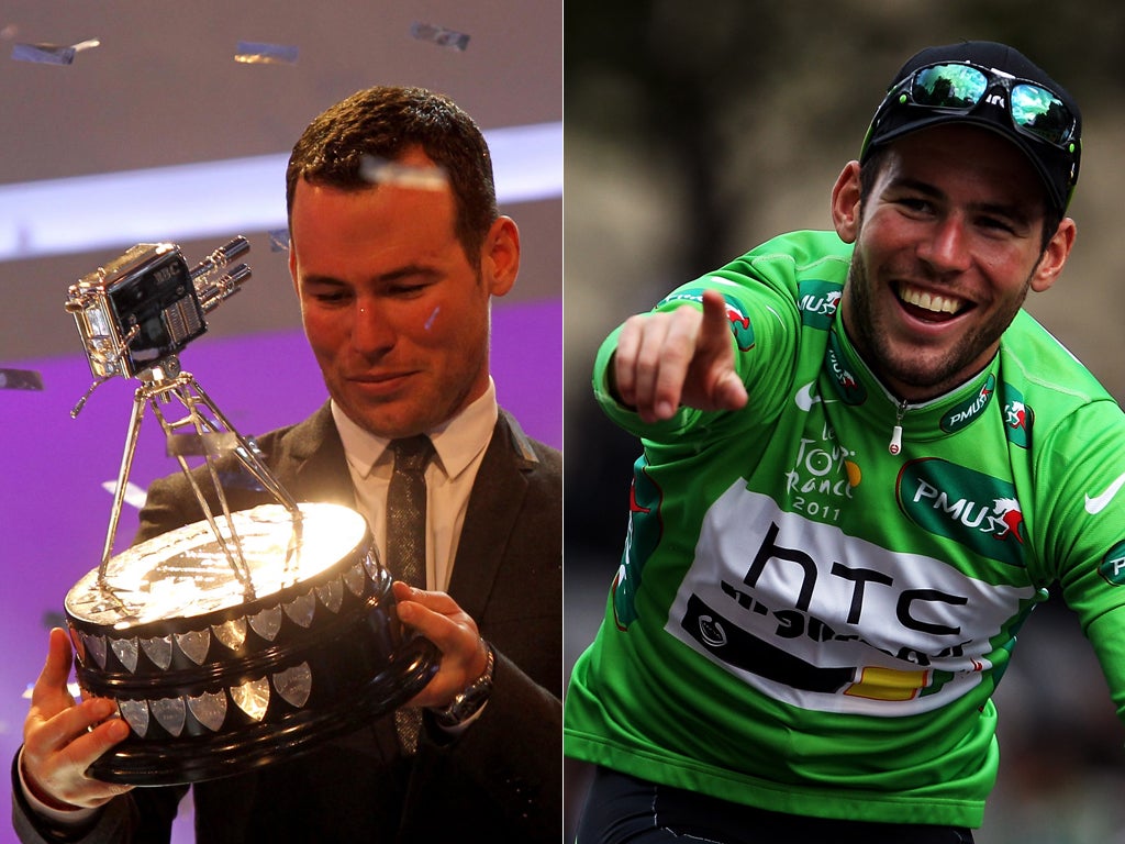 Mark Cavendish's heroics in the Tour de France rightly earned him the BBC award