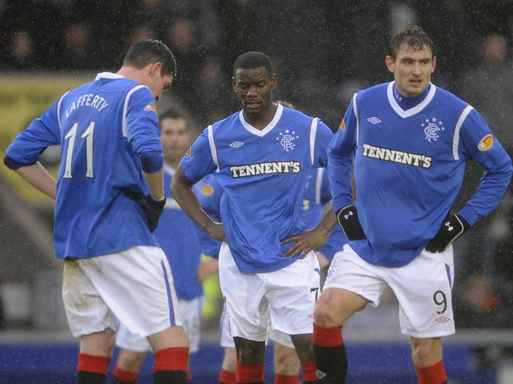 Rangers are looking to bounce back from their Christmas Eve defeat by St Mirren