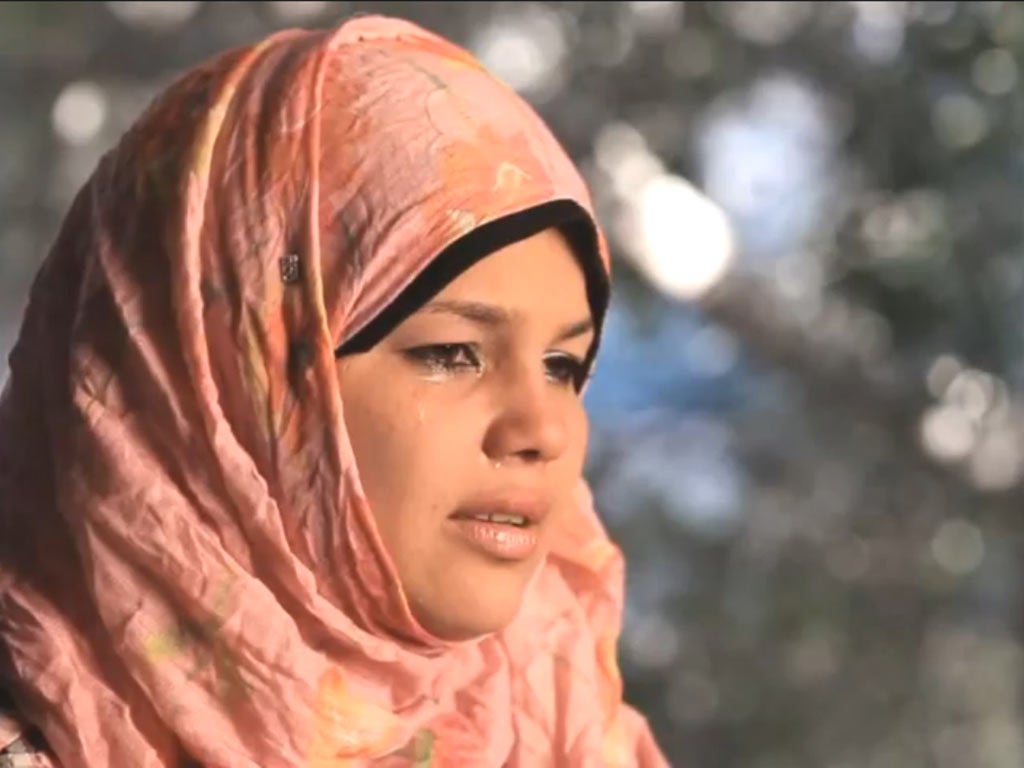 Samira Ibrahim, 25, spoke out against the treatment she
received after being arrested