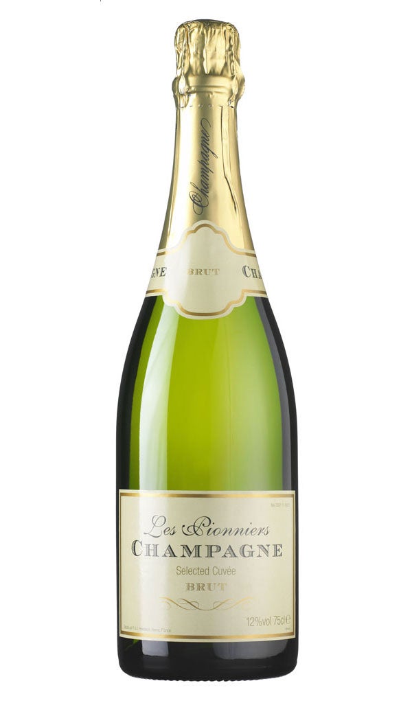 Light and crisply refreshing: Les Pionniers NV Champagne