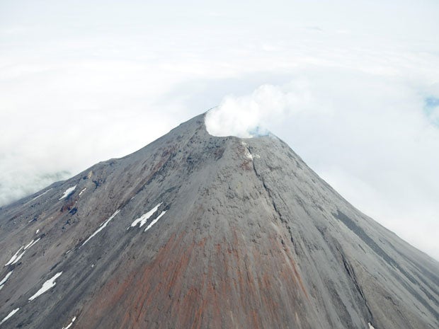 Alaska's Cleveland volcano