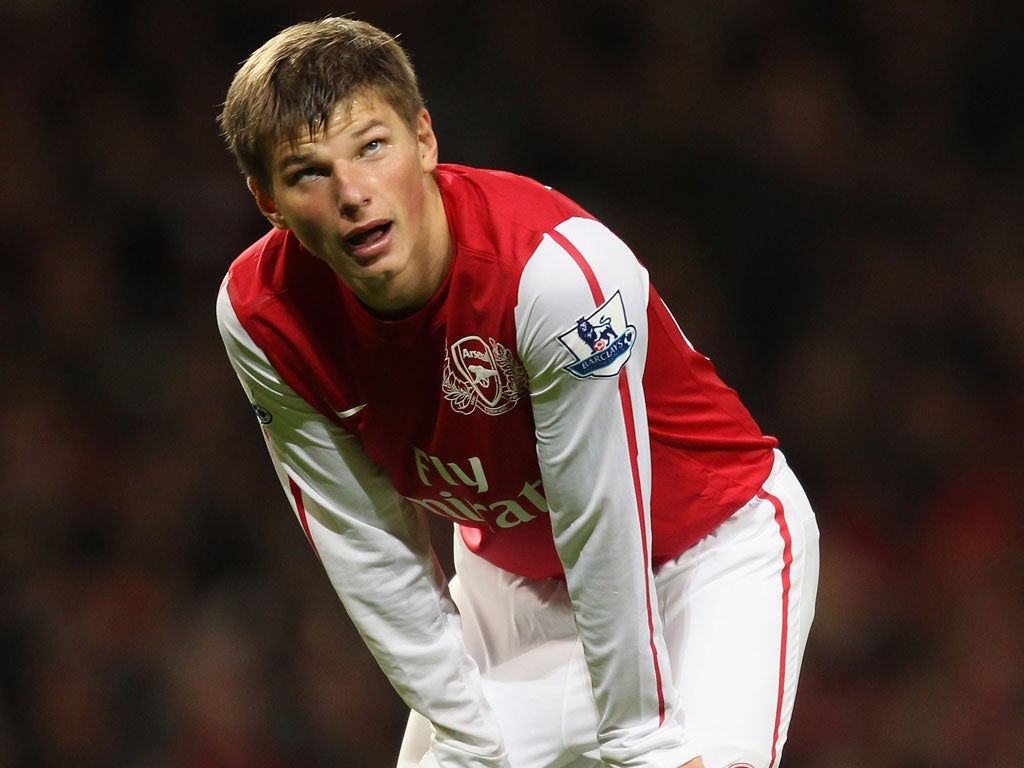 Andrei Arshavin – Arsenal
The Russian’s three years at Arsenal have been hit and miss, with his attitude sometimes getting in the way of his apparent ability. Links with Juventus and a move to Russia have been quashed, with Arshavin saying in August that he was ‘desperate’ to stay at the club. The last few months has seen a slight rise in fortunes, but a move away from the Emirates may refresh the form that gained him a move to the Premiership in 2009.