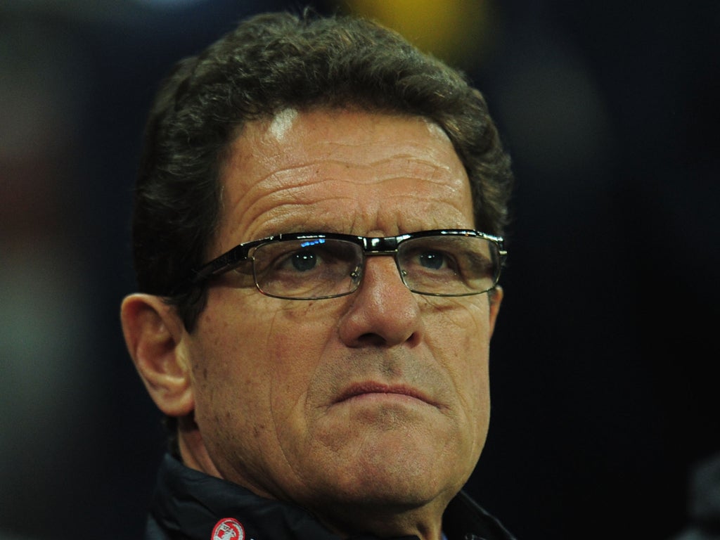 Fabio Capello: The England coach criticised Germany for calling on dually eligible players