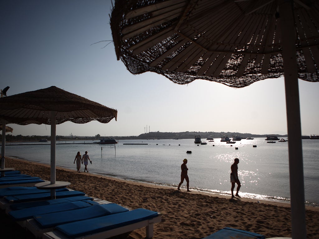 Egypt's Red Sea coast, where the German tourist was killed