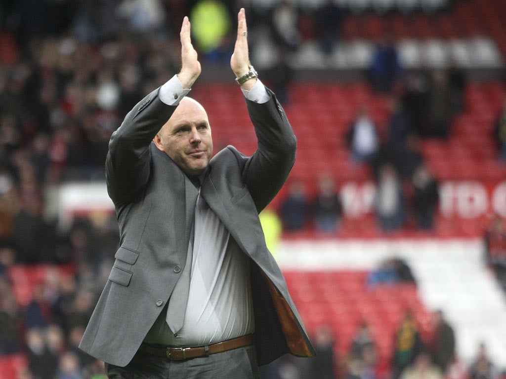 The gambler would have been as happy as Steve Kean with the result at Old Trafford