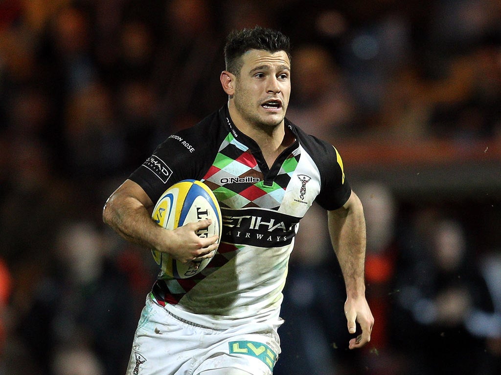 Danny Care accepts the punishment