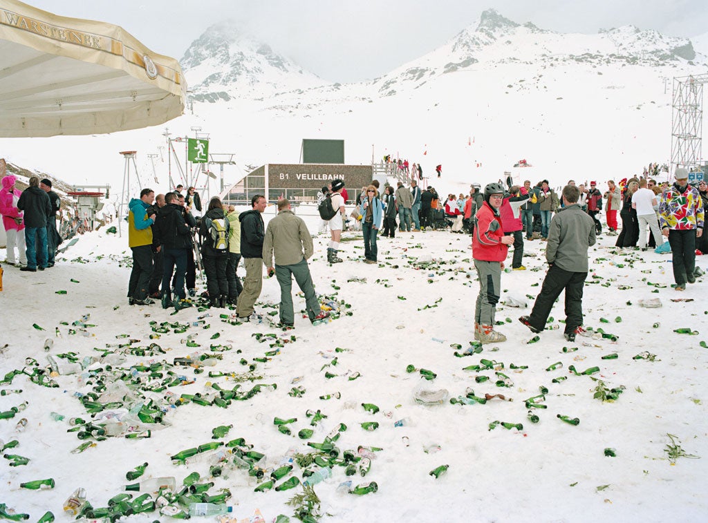 The mass consumption of alcohol is a major pastime