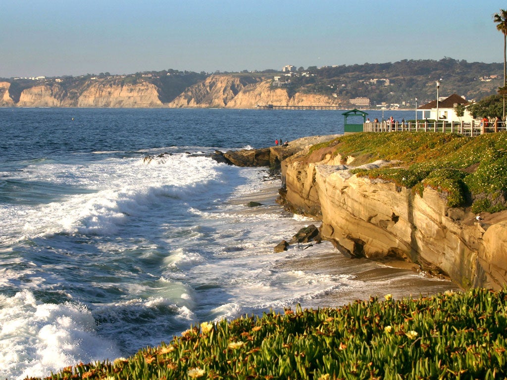 Cliff hanger: San Diego has 70 miles of coastline