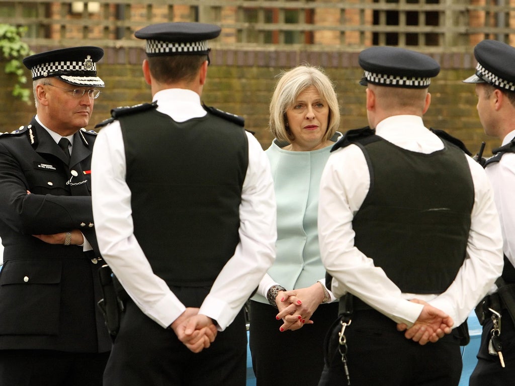 Theresa May is under pressure to abide by the Police Arbitration Tribunal findings