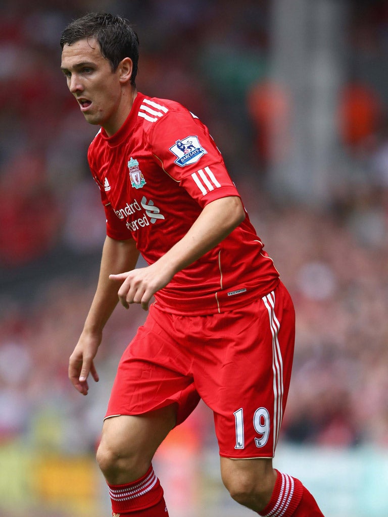 Liverpool and England winger Stewart Downing