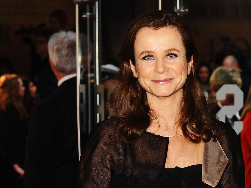 Emily Watson: 'It's a great day in any actor's life when you get a call from your agent saying "Steven Spielberg is making a movie and he wants to meet you"