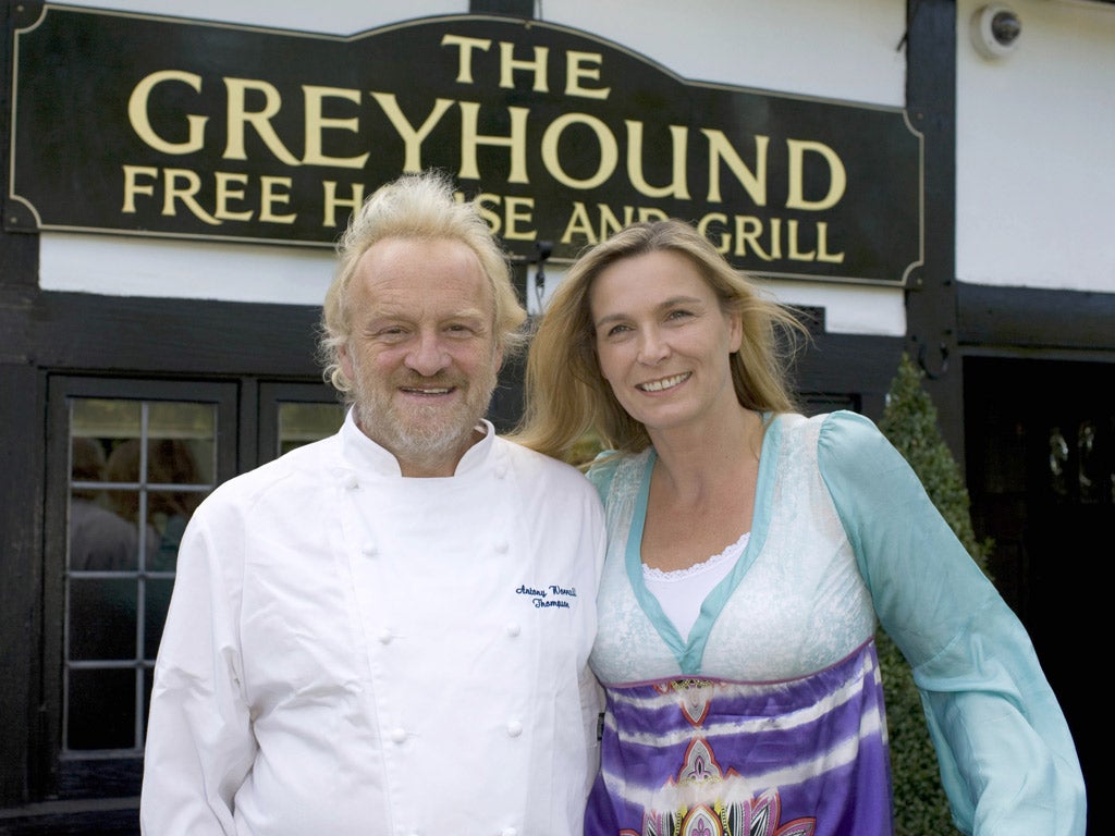 Antony Worrall Thompson and wife Jay