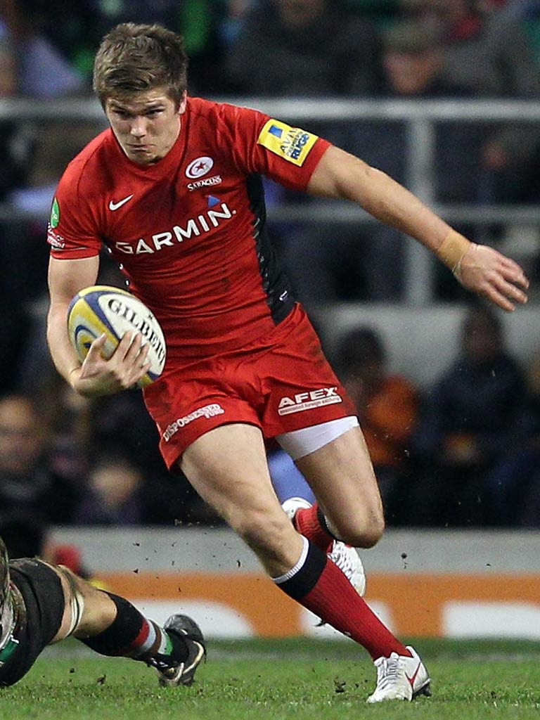 Owen Farrell receives his first international call-up