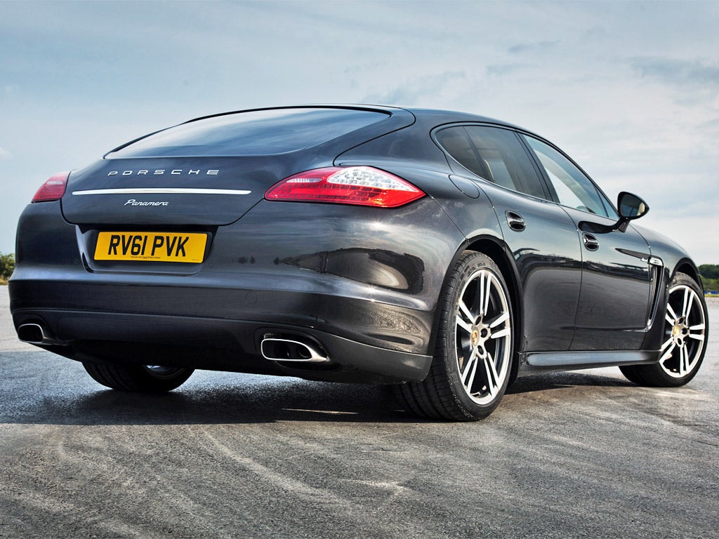 Sumptuous comfort: The Panamera