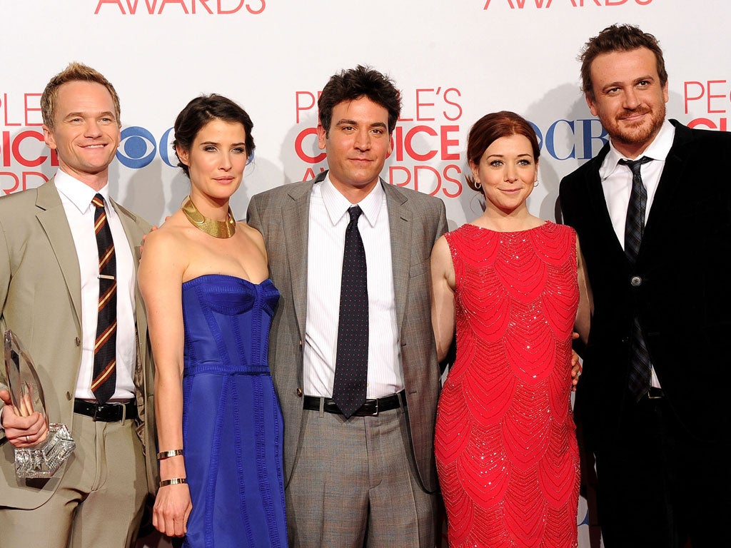 The How I Met Your Mother cast at the People's Choice Awards (Picture: Getty)