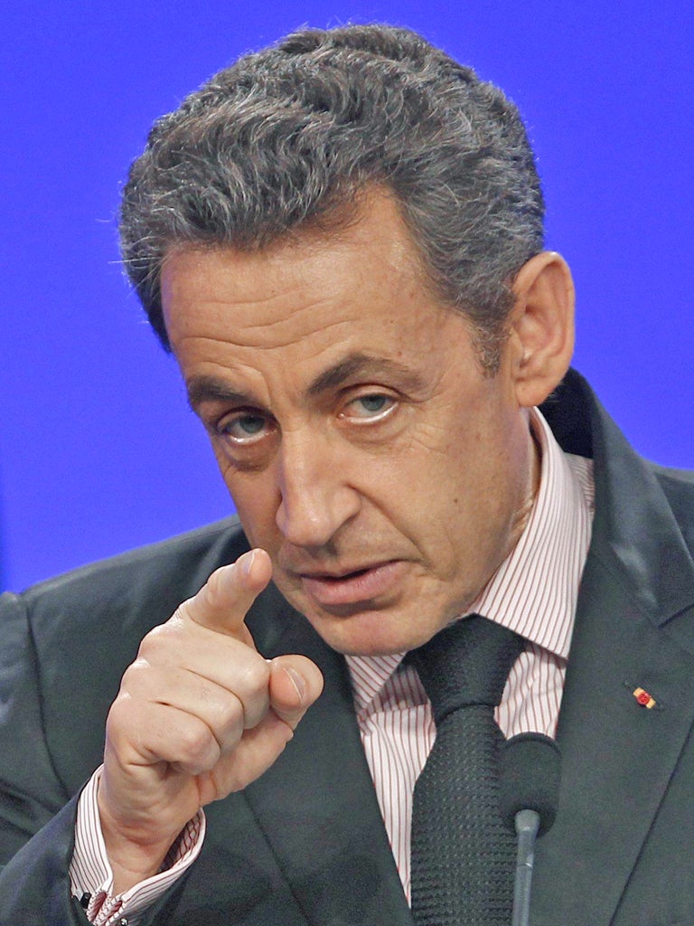 Nicolas Sarkozy is campaigning like an outsider who happens to be President, firing off new proposals on a daily basis