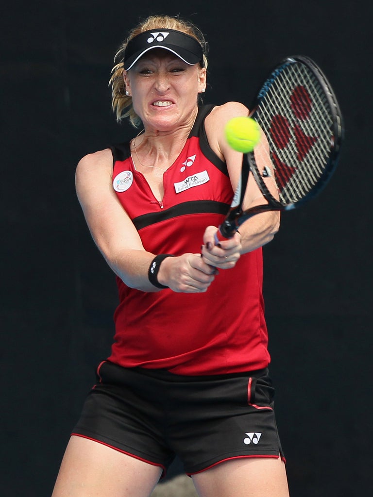Elena Baltacha: Britain's No 1 could meet Kim Clijsters in the second round in Melbourne