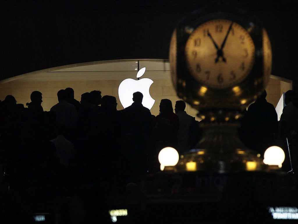 The Apple store in Grand Central Station