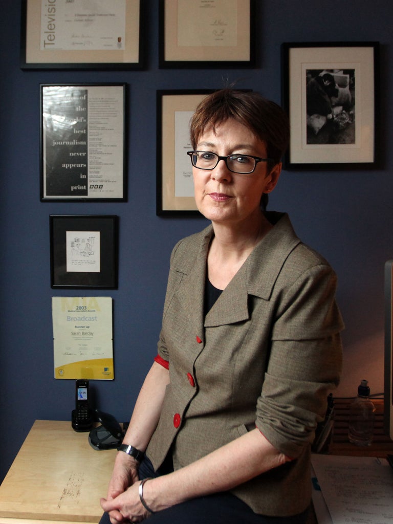 Sarah Barclay, a former journalist who has founded a mediation service specialising in disputes between health professionals and parents of children who require medical care