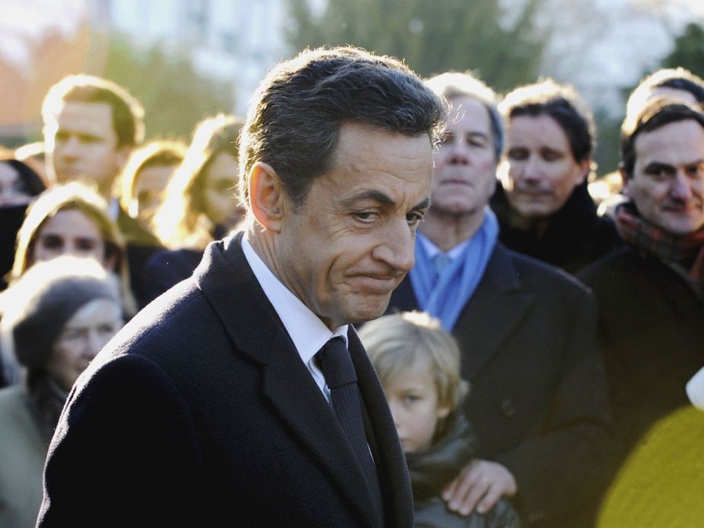 The downgrading is said to be a personal calamity for Nicolas Sarkozy in an election year