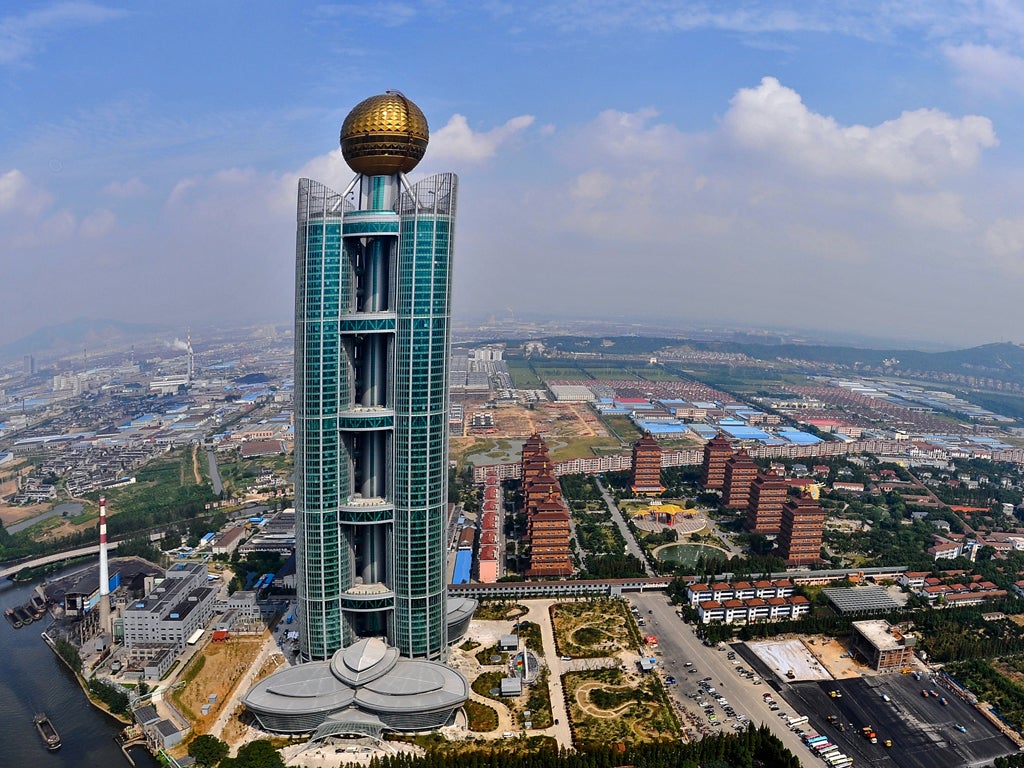 Zengdi Kongzhong New Village Tower in Huaxi