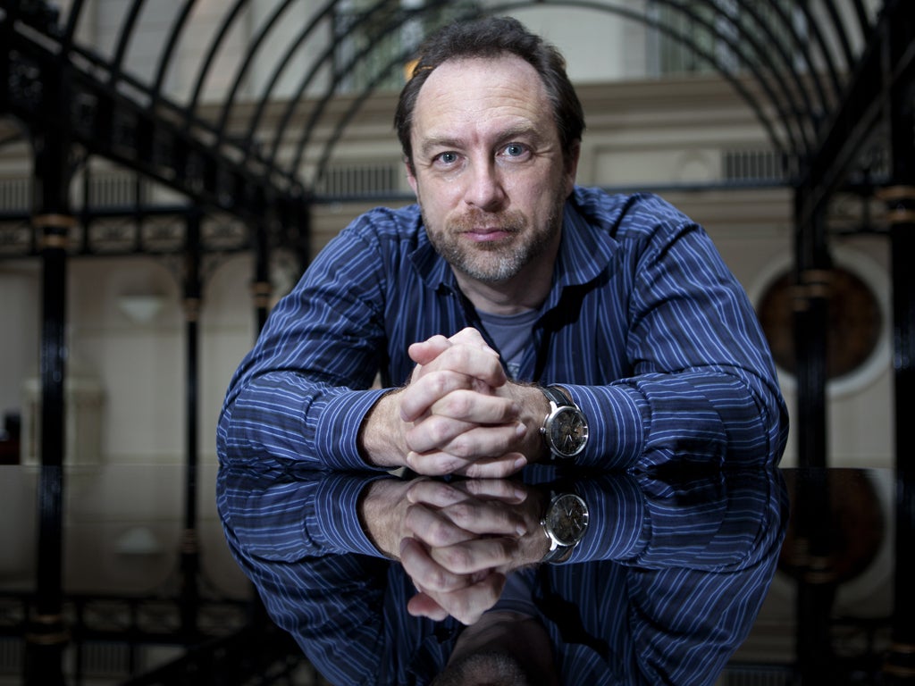 Jimmy Wales, the Wikipedia founder, hopes sites from Google
to Twitter will join his protest against a legal crackdown