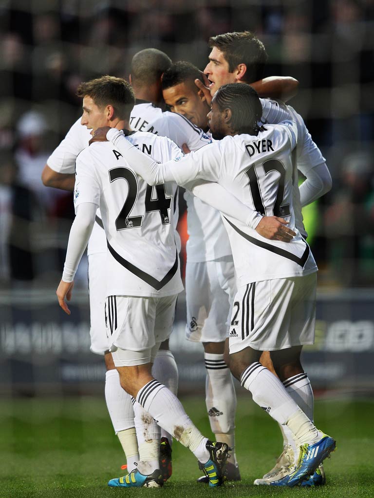 Swansea outplayed Arsenal at the weekend