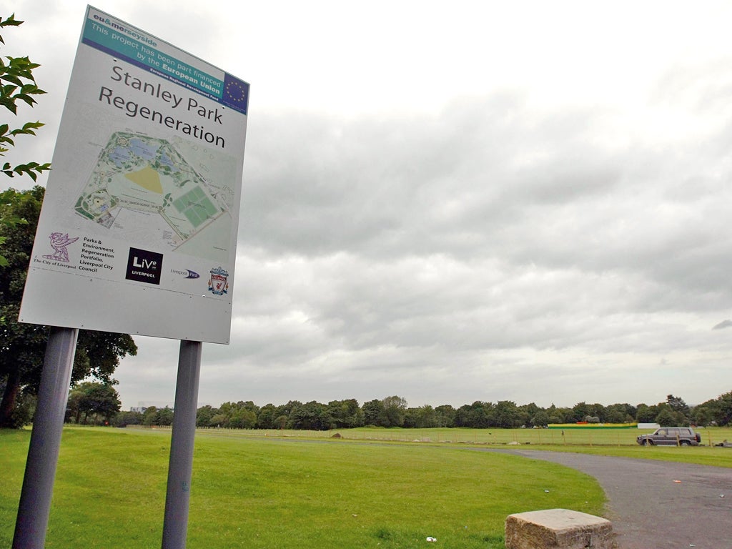 The Stanley Park site where Liverpool are once again considering building a new stadium