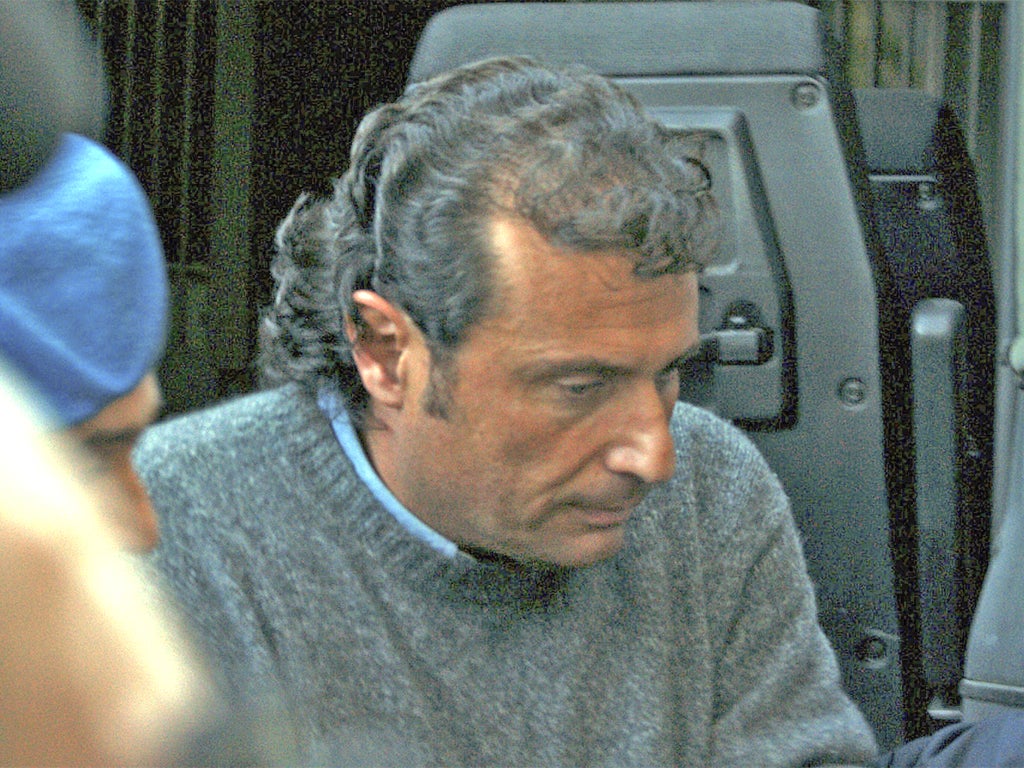 Francesco Schettino, the captain of the Costa Concordia