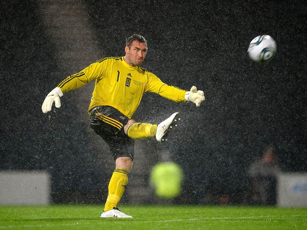 Rangers and Scotland goalkeeper Allan McGregor has been targeted