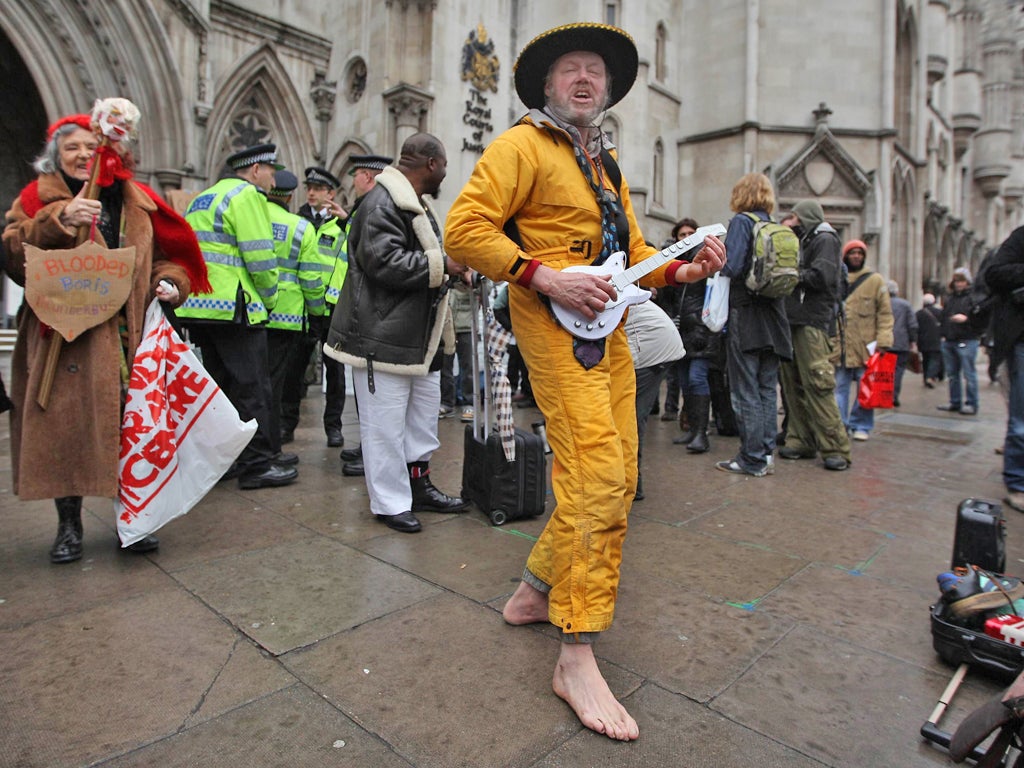 Lawyers for the Occupy London protesters are appealing