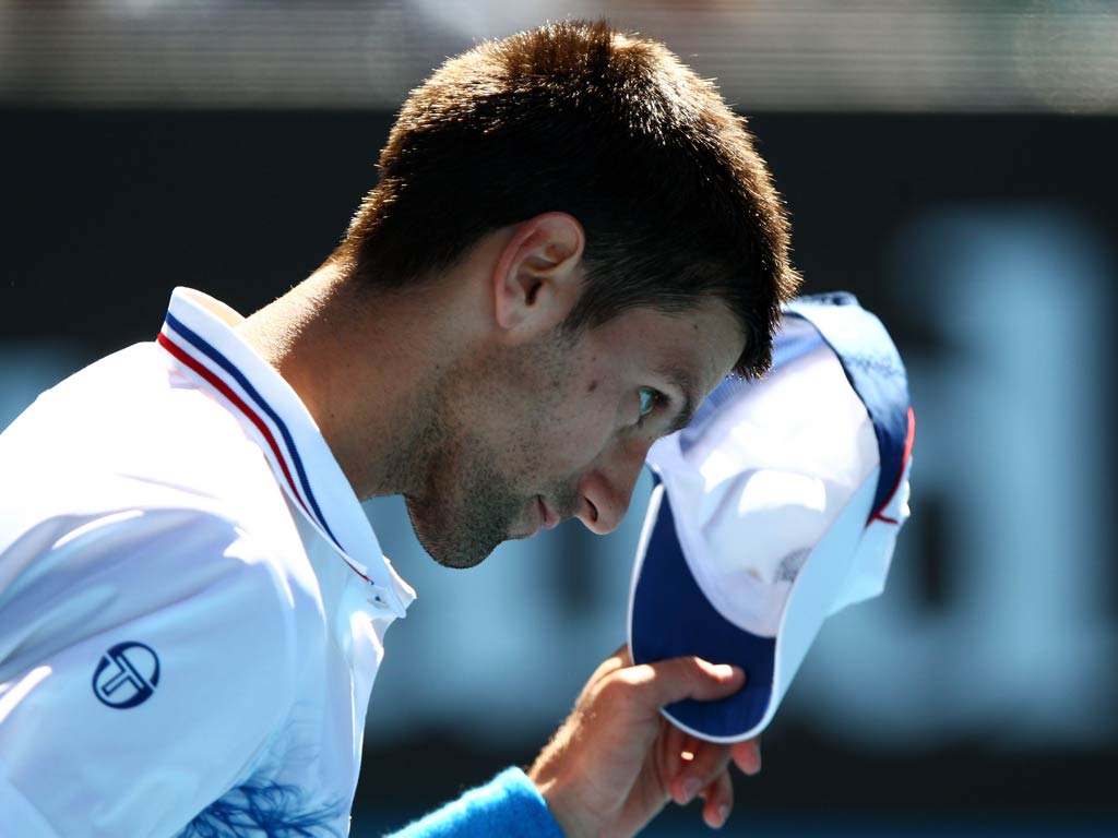 Djokovic went through in straight sets