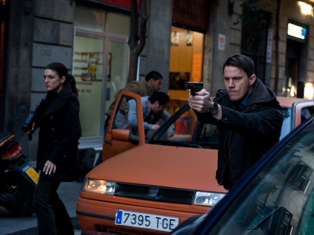 Spy hard: Gina Carano
and Channing Tatum
in ‘Haywire’